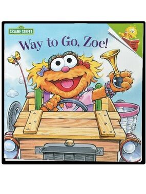 BUNDLE & SAVE🎉Sesame Street AwAy to Go Zoe!! Children's Picture Book